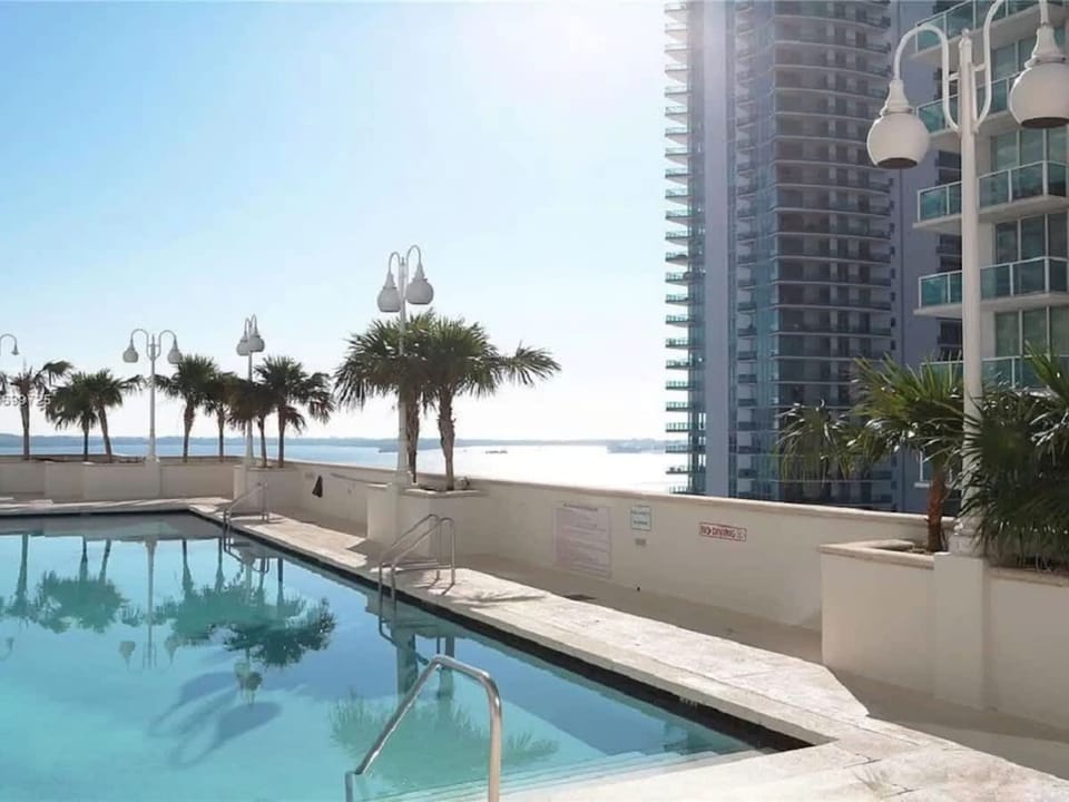 East swimming pool.