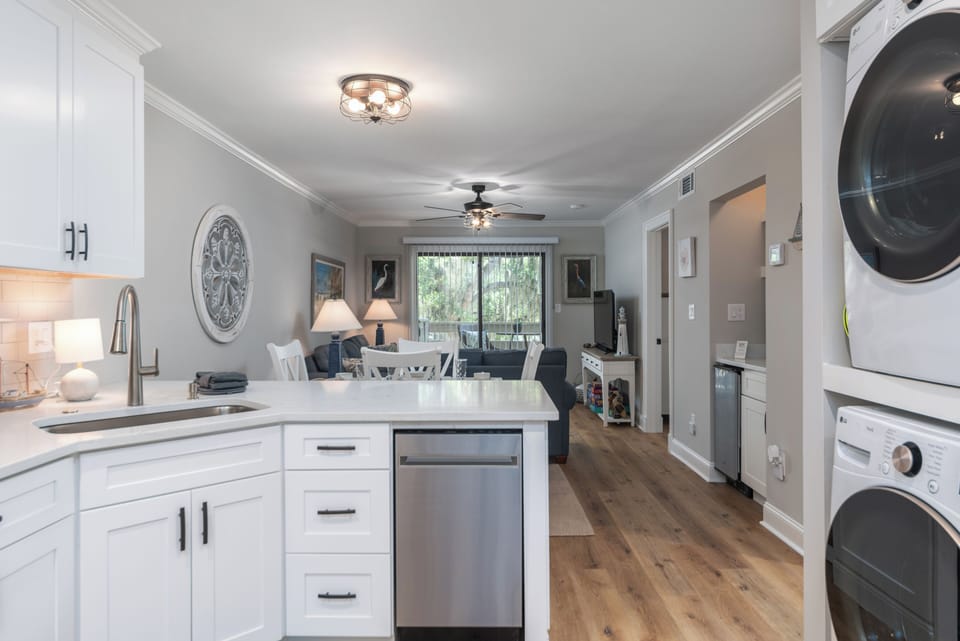 Open floor plan
