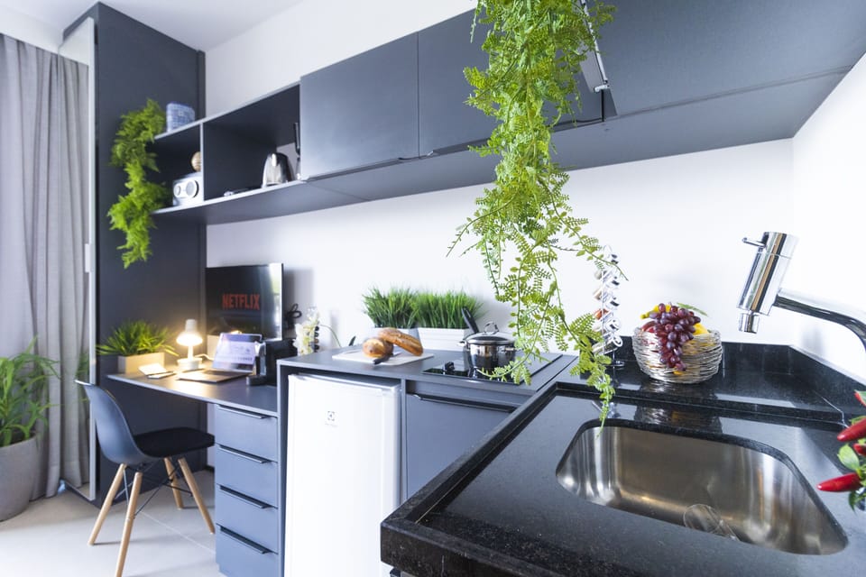 Apartment | Private kitchen | Fridge, microwave