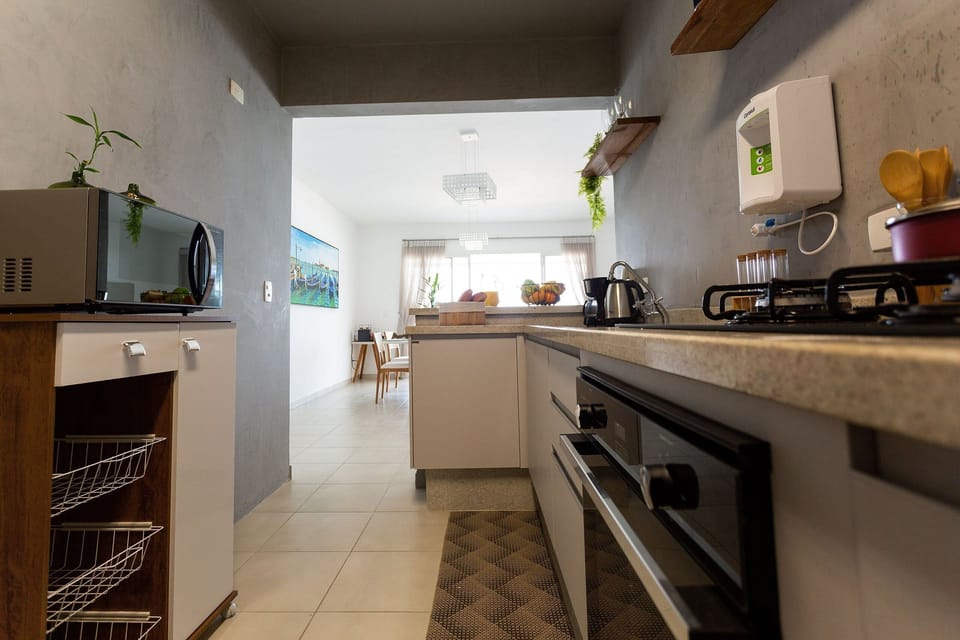 Apartment | Private kitchen | Fridge, microwave, cookware/dishes/utensils
