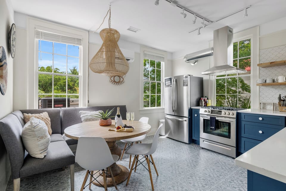 Private Porch Blocks to King | Casa Fuego Suite B