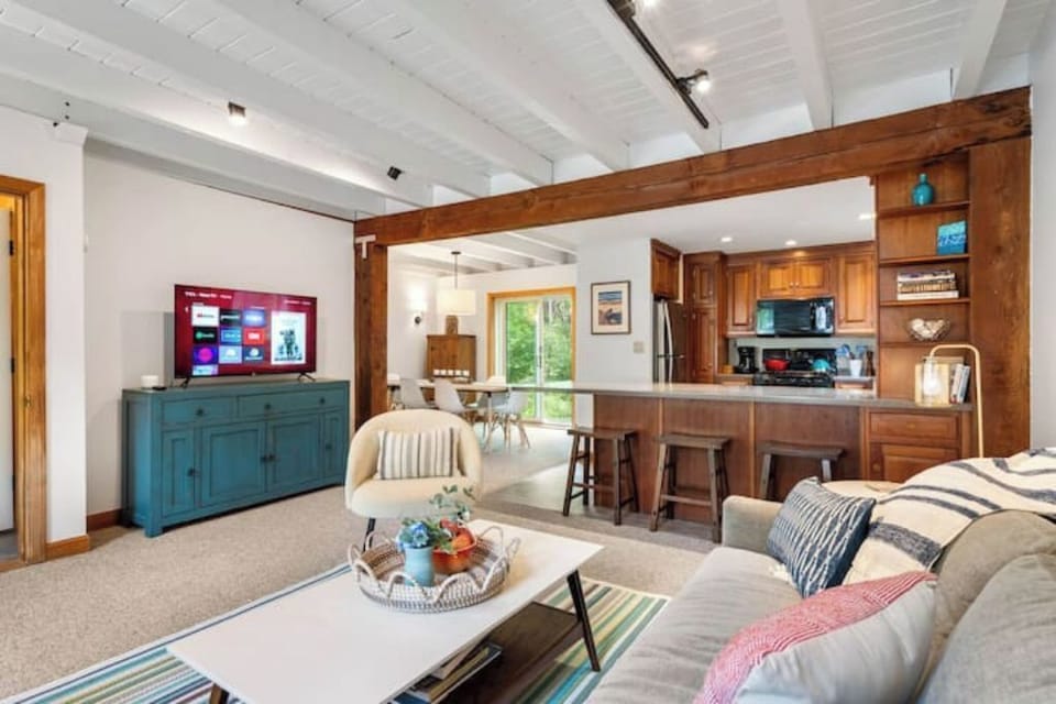 Open concept living space on the first floor is the perfect spot for gathering