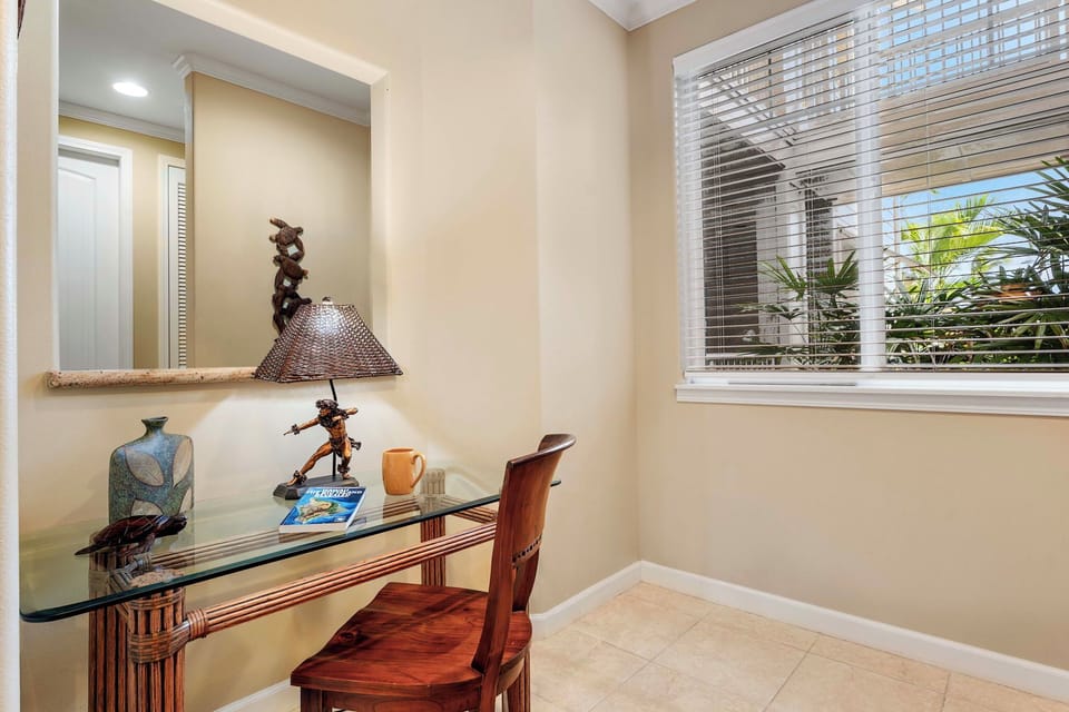 Work space in kitchen