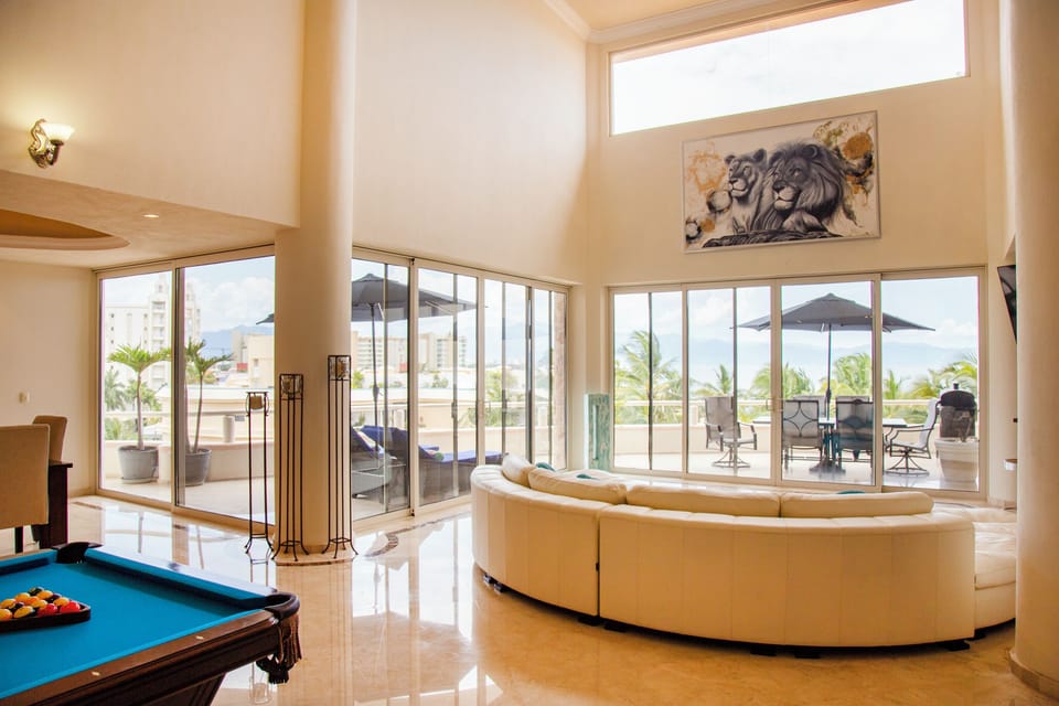 Living Room Ocean Views