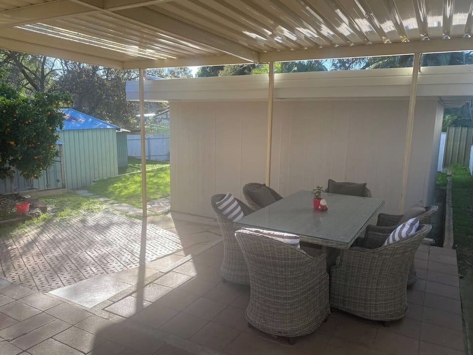 out door seating area