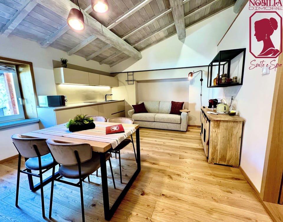 Executive Suite, 1 Queen Bed with Sofa bed, Non Smoking, City View | Private kitchen | Highchair