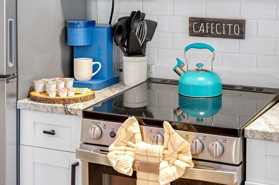 A culinary haven designed for both convenience and style.