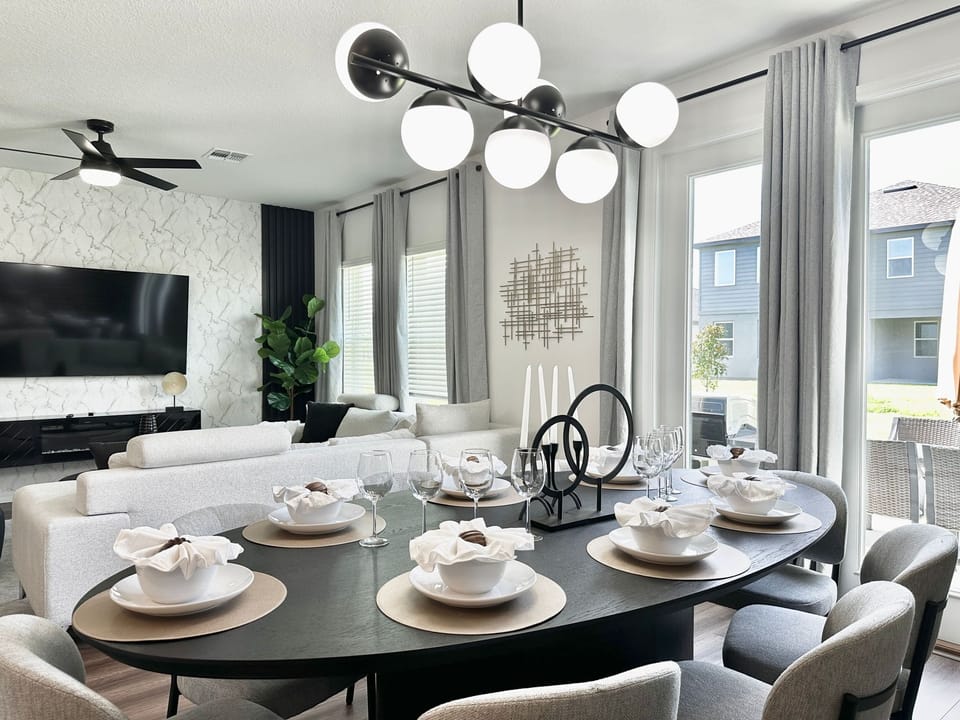 dining room area