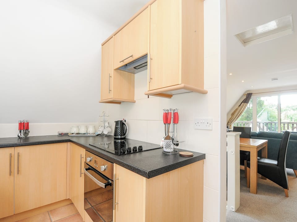 Fridge, dishwasher, electric kettle, toaster