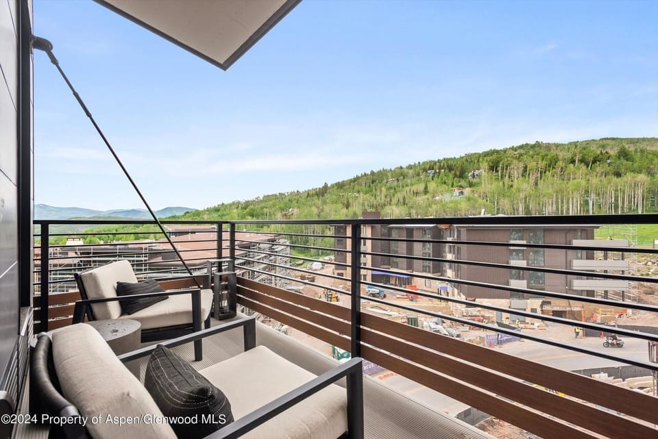 Your private balcony!