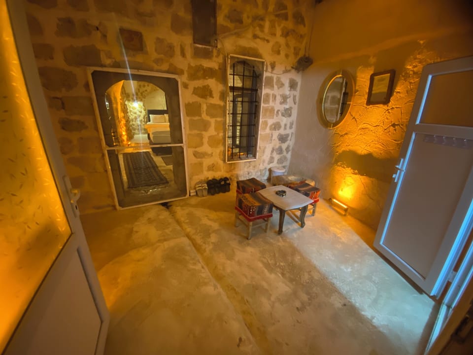 Classic Apartment, 1 Bedroom | Living area | 82-inch LED TV with satellite channels, first-run movies