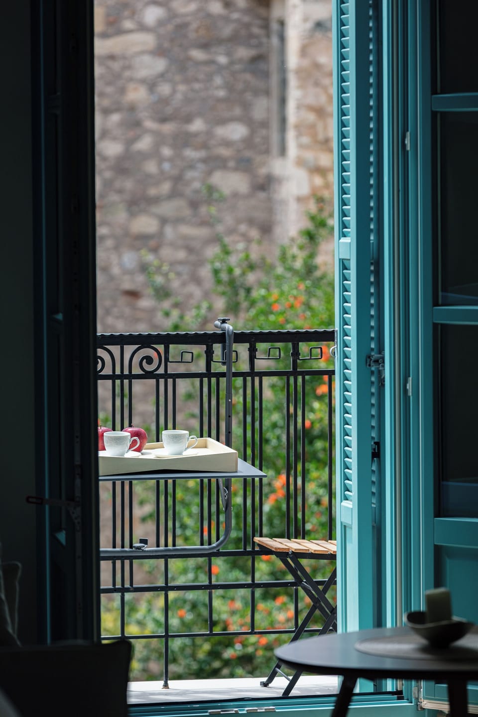 A sneak of the balcony.