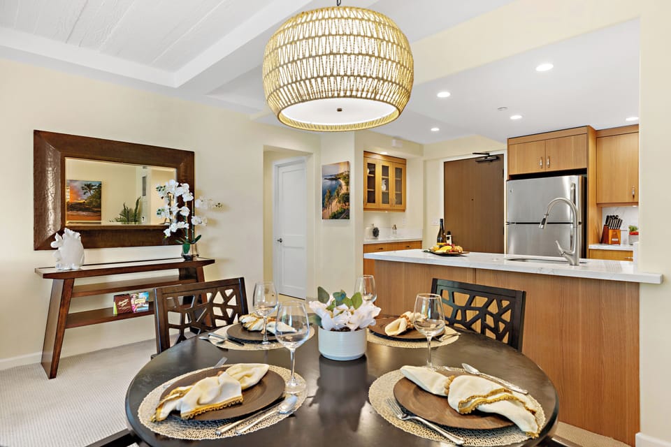 Gather, dine, and savor the moment. A welcoming dining area perfect for shared meals, morning coffee, and memories made in paradise