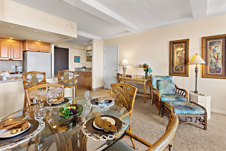 Gather, dine, and savor the moment. A welcoming dining area perfect for shared meals, morning coffee, and memories made in paradise