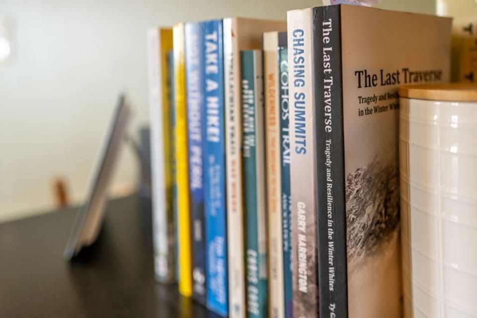 Plenty of great books about hiking, including local hiking stories!