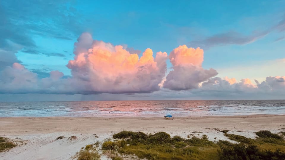 View From the Deck, BREATHTAKING VIEW! Private Beachfront Rental