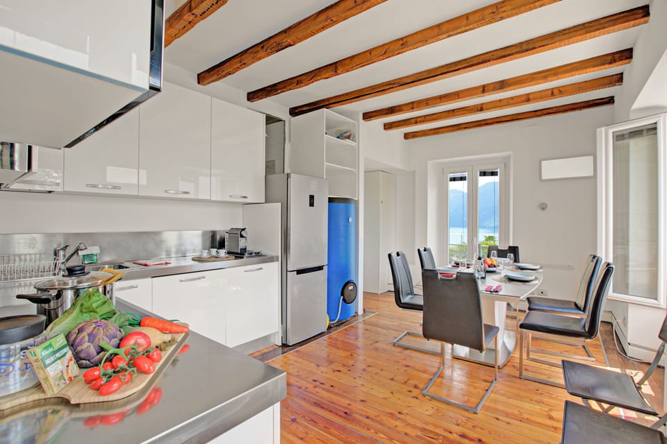 Kitchen and dining area