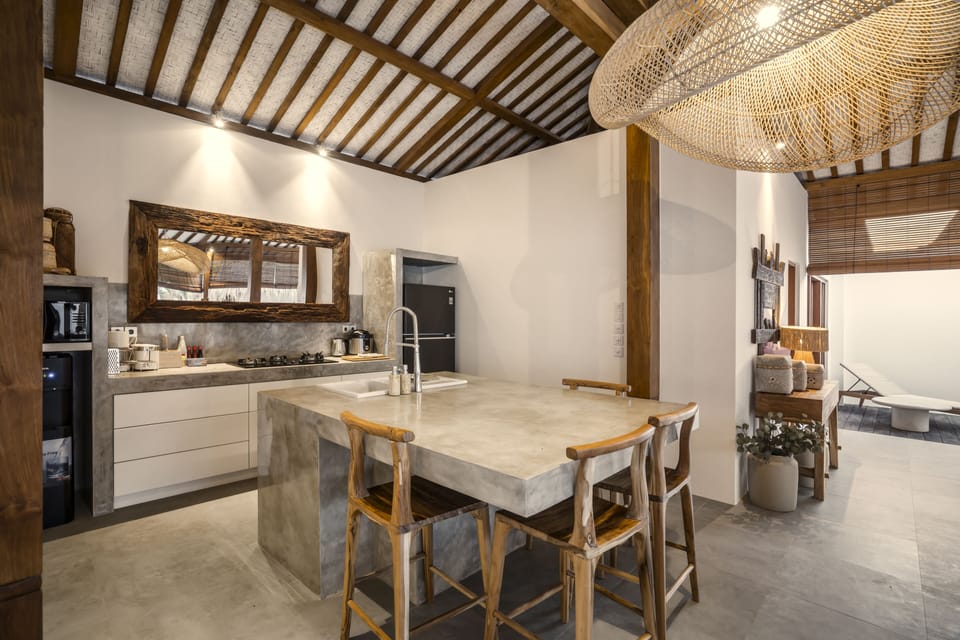 Deluxe Villa, 5 Bedrooms, Private Pool, Pool View | Private kitchen | Fridge, microwave, stovetop, espresso maker