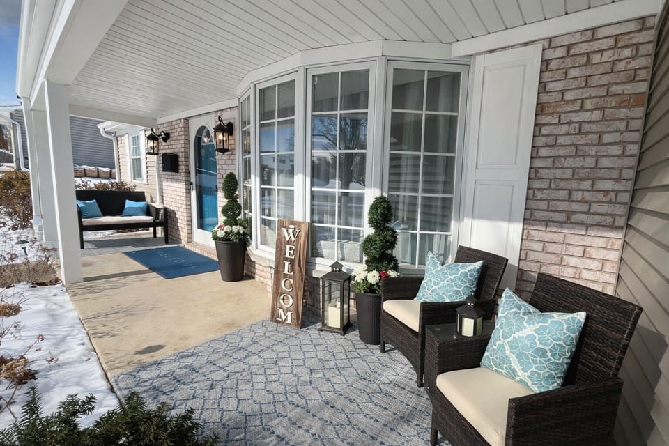 Beautiful front porch