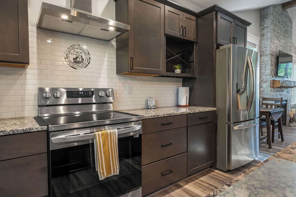 Everything you need in this well thought out kitchen