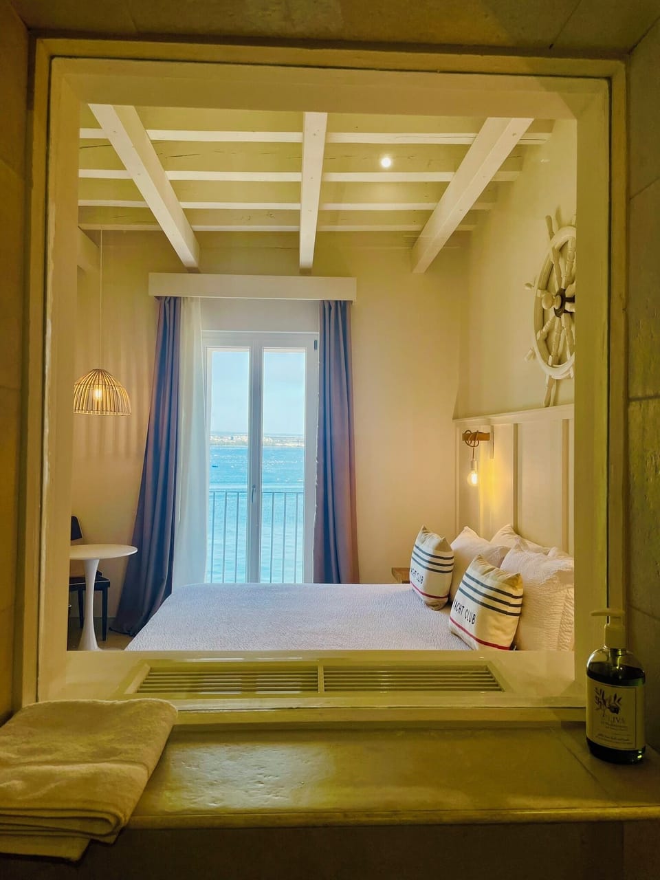 Deluxe Room, Balcony, Sea View | Down comforters, minibar, in-room safe, free WiFi