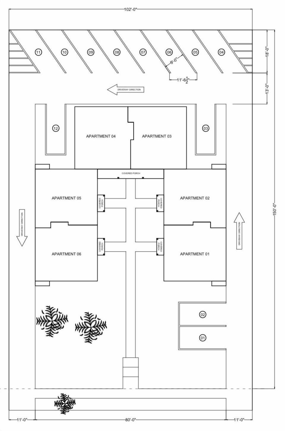 Private and dedicated parking for our guests 