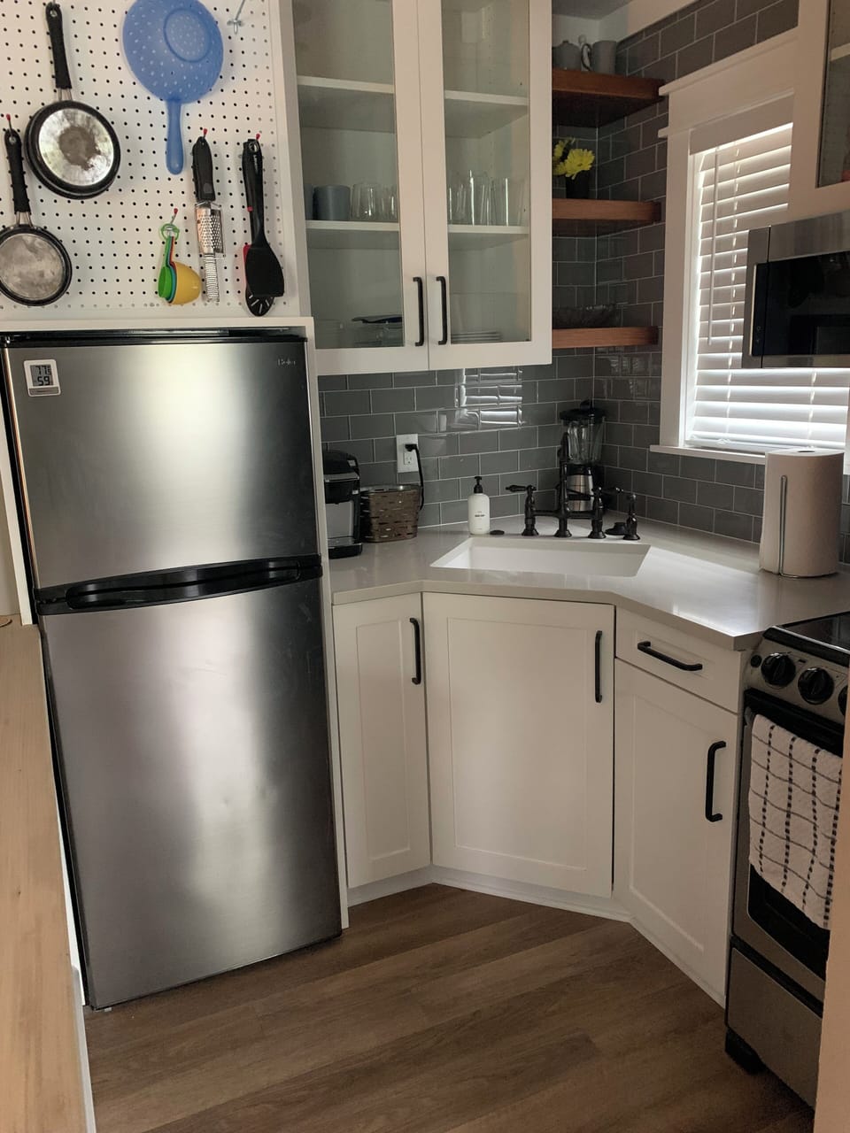 Recently-remodeled kitchen with all the amenities needed for your stay!