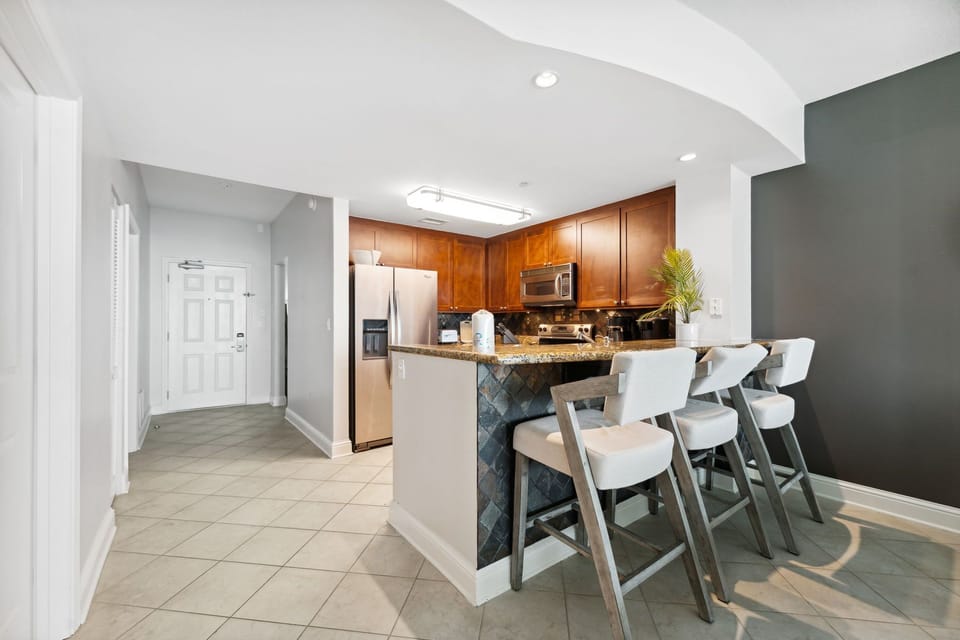 Open-concept layout keeps everyone connected.