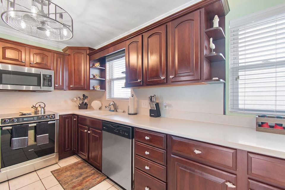 Fully equipped kitchen with everything you need to cook, dine, and gather!