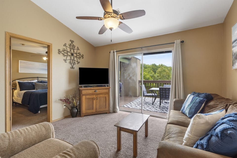 Make lasting memories with loved ones in this inviting condo - gather around the table for a friendly board game competition or snuggle up and enjoy a movie night on the TV in the evenings.