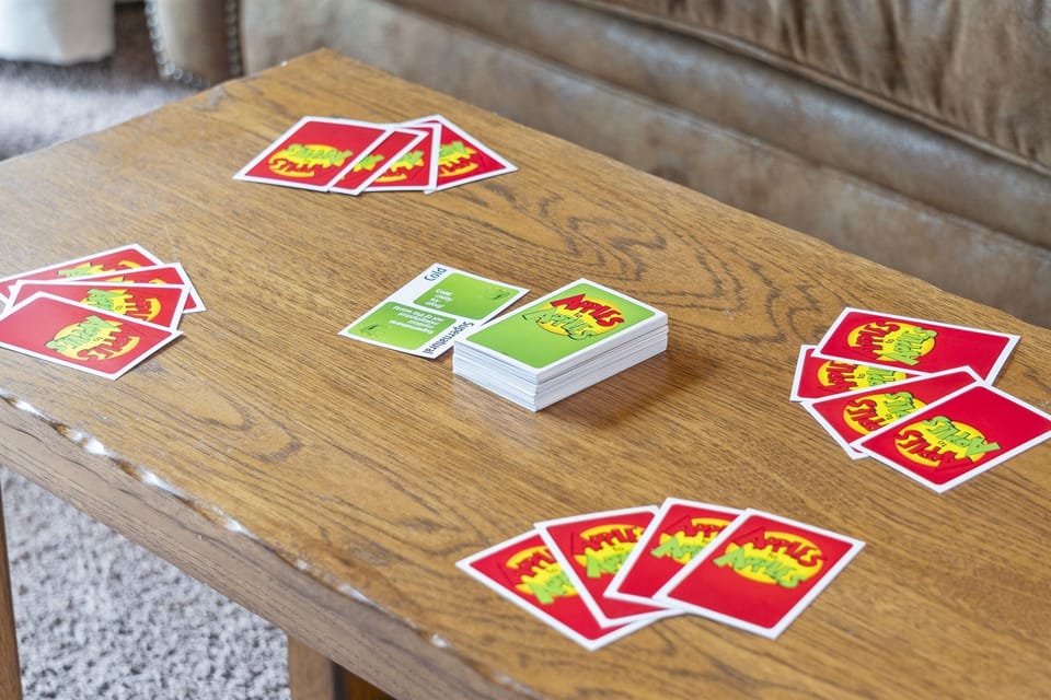 Get your game face on and join the fun with our Apples to Apples extravaganza!