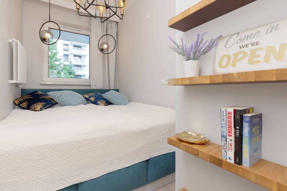 The bedroom features a luxurious double bed for a restful night's sleep. 