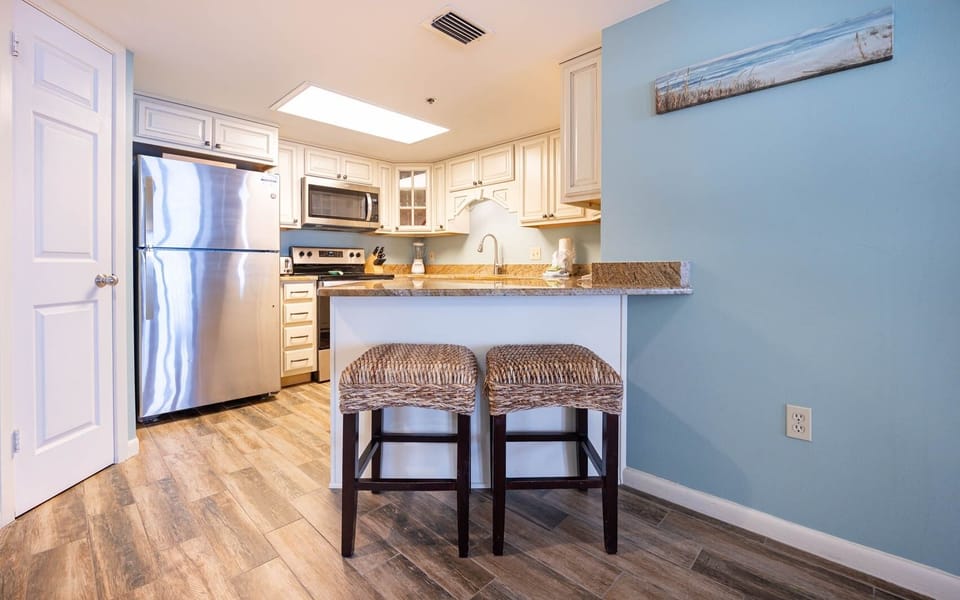 Condo, 2 Bedrooms | Private kitchen | Coffee/tea maker, fridge, oven