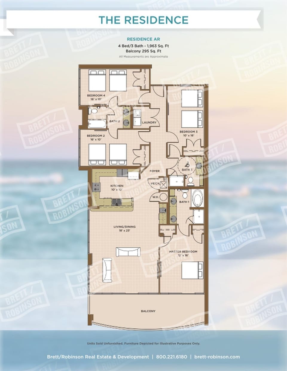 Condo, 4 Bedrooms | Floor plan
