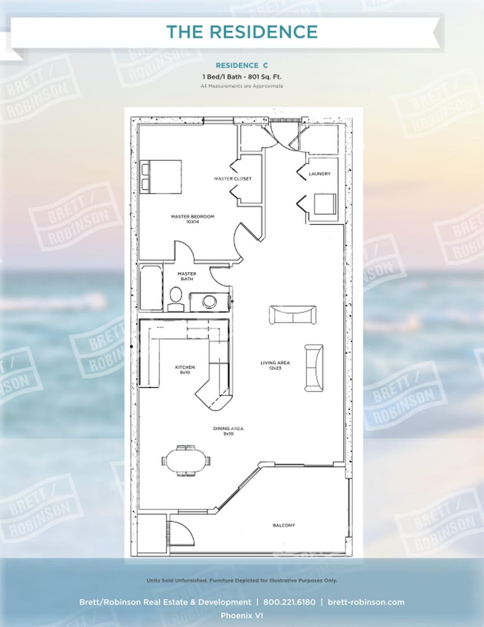 Condo, 1 Bedroom | Floor plan