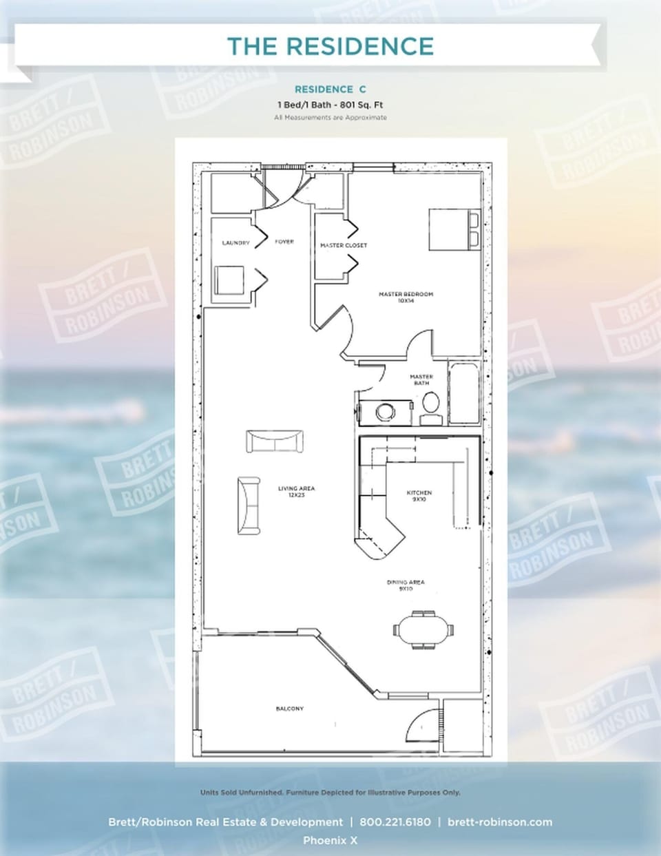 Condo, 1 Bedroom | Floor plan