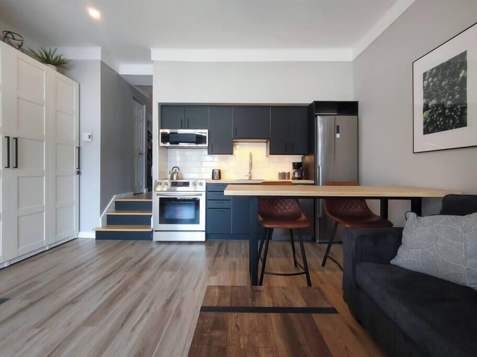 Dining-kitchen area