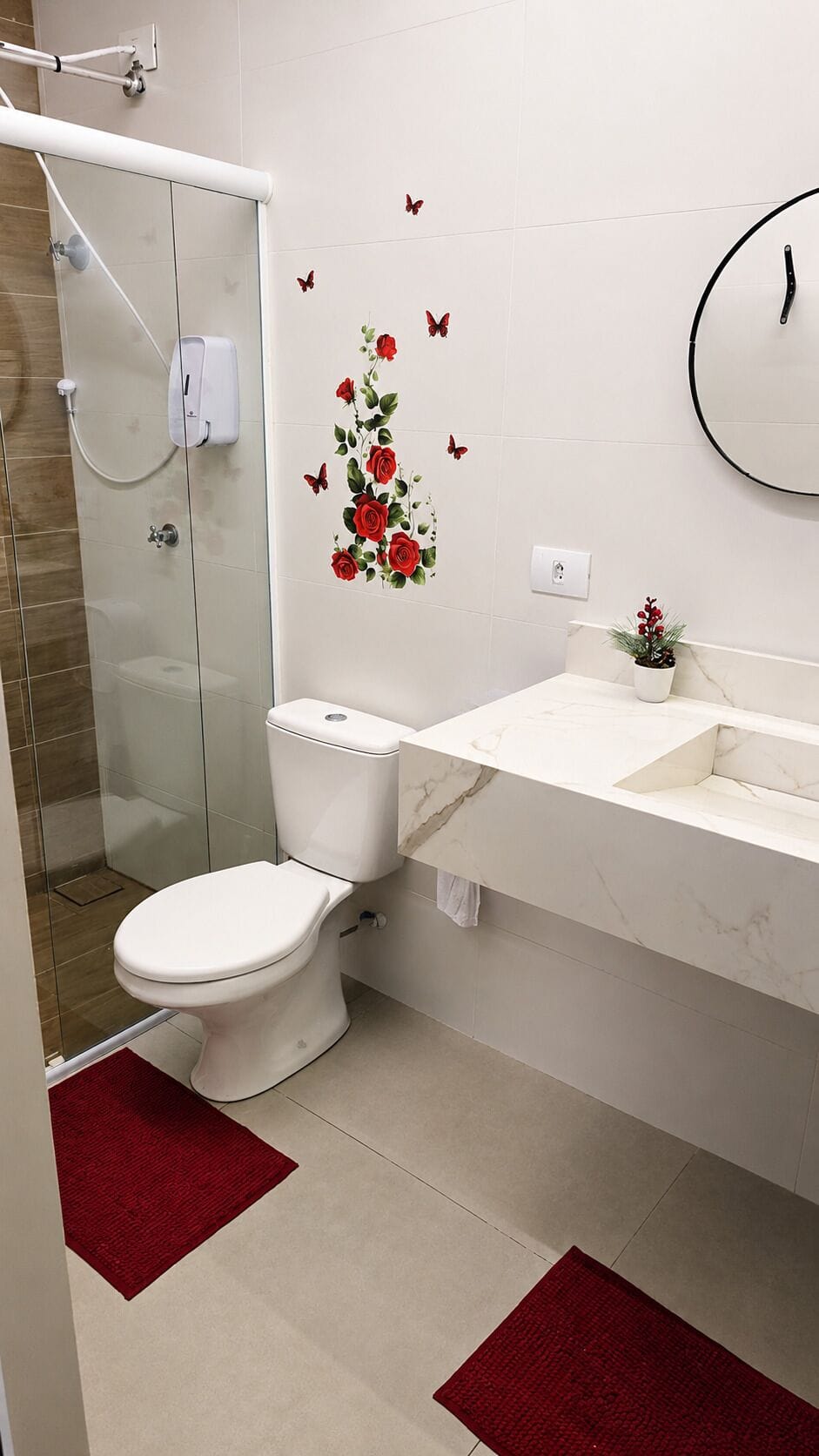 Grand Suite, Non Smoking | Bathroom | Shower, rainfall showerhead, towels, soap