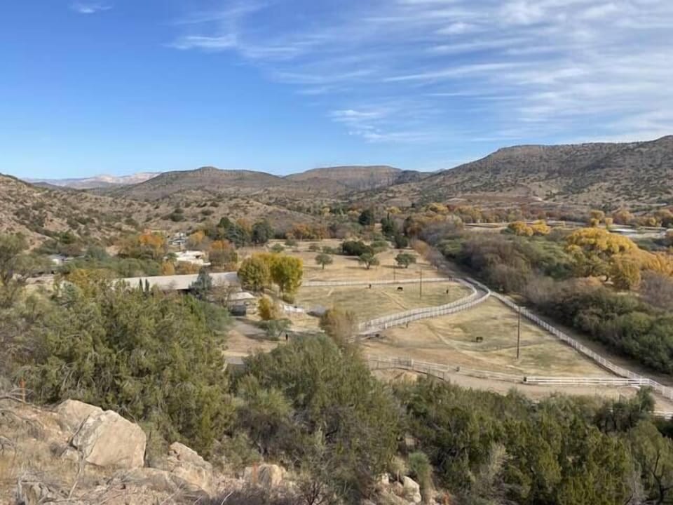 Aerial view of the Ranch Bungalow on Horse Feathers Ranch (19 of 19)