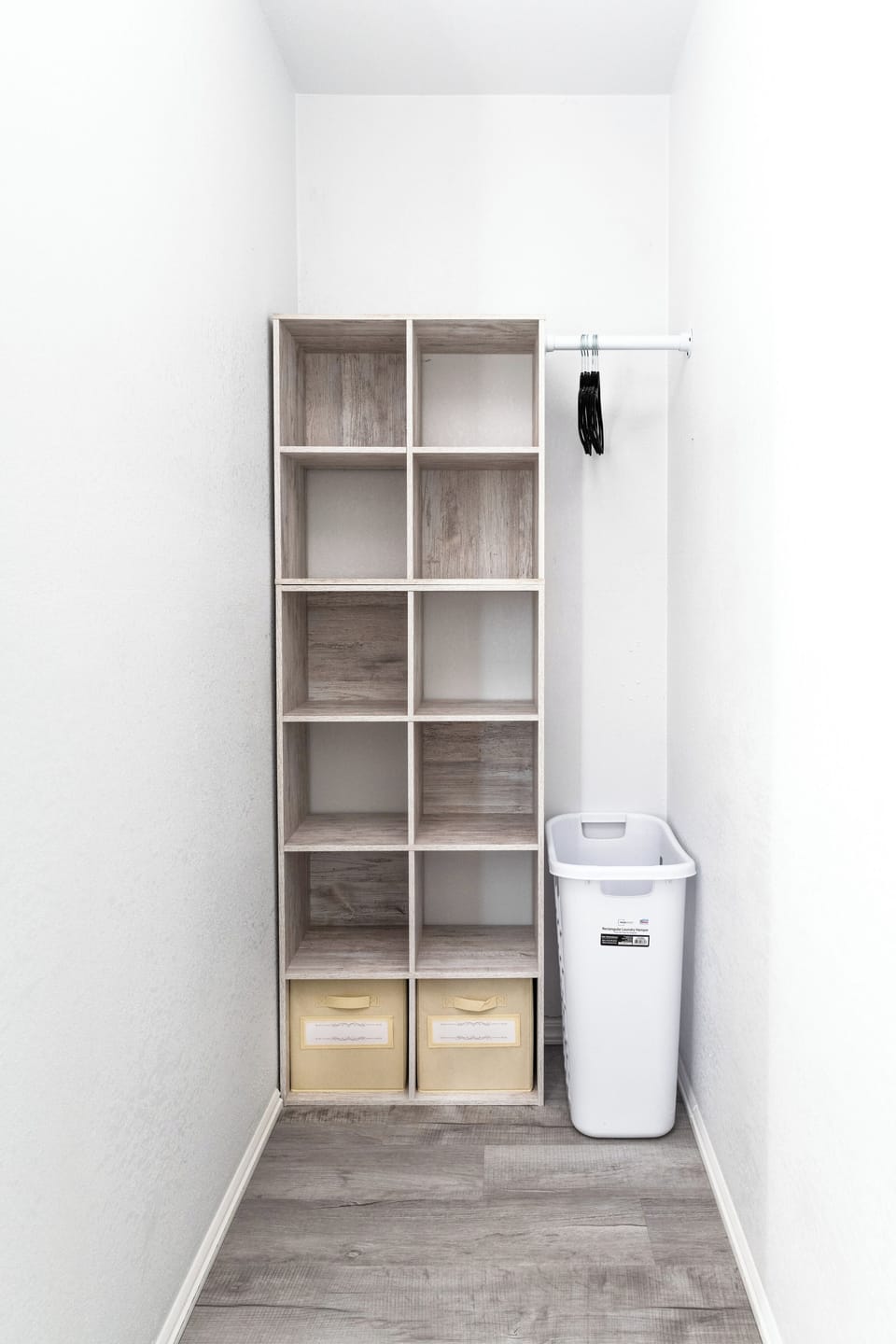 downstairs closet