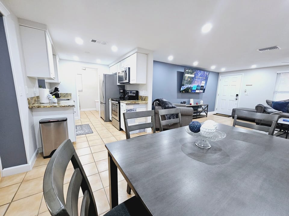 Dining Table and Kitchen