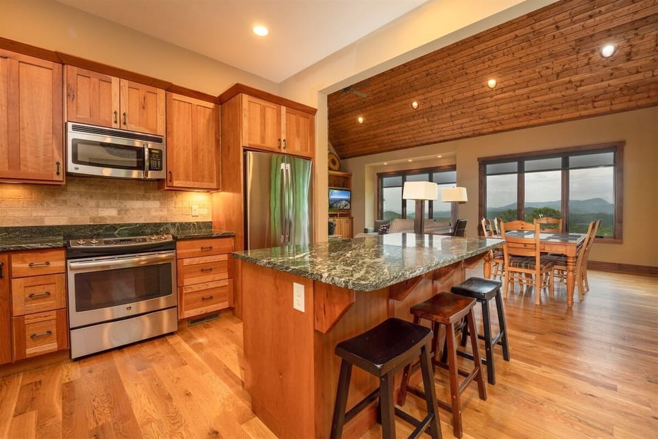 Kitchen into Dining
