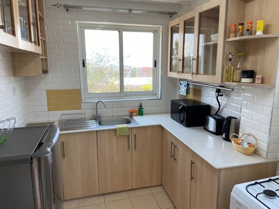 Deluxe Apartment, 1 Bedroom | Private kitchen | Fridge, microwave, oven, stovetop