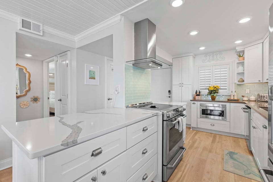 High-end finishes in the kitchen