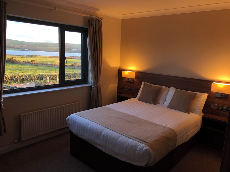 Blackout drapes, iron/ironing board (on request), WiFi (free)