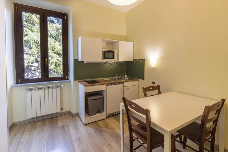 Standard Studio, 1 Bedroom, Kitchenette | Private kitchen | Full-size fridge, coffee/tea maker, electric kettle