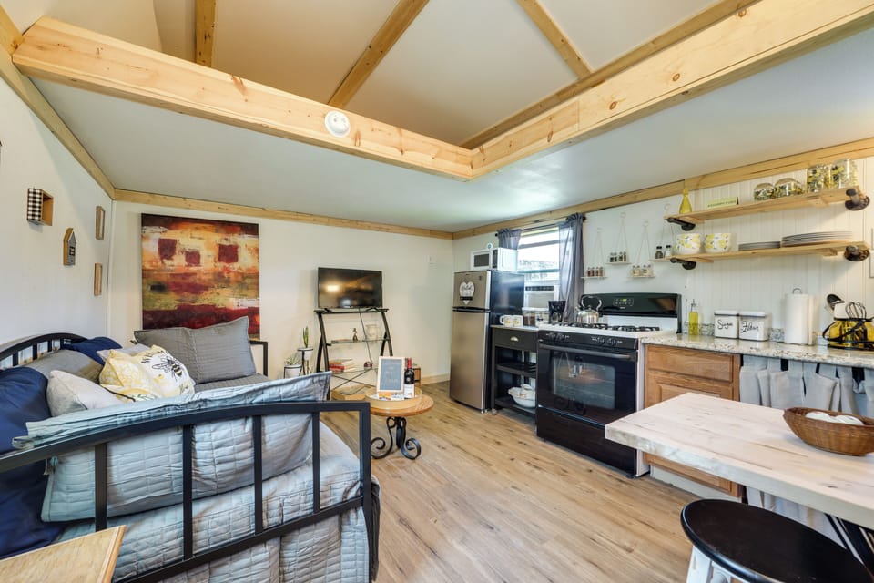 Living Room | Smart TV | Twin Daybed | Twin Trundle Bed | Window A/C Unit