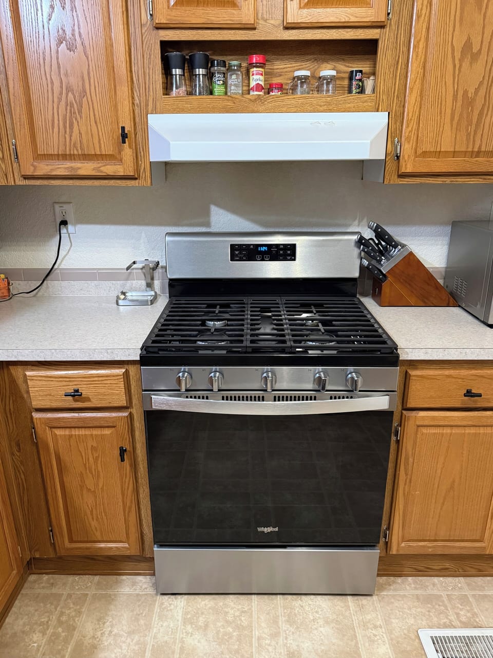 Gas Stove With Air Fryer Option