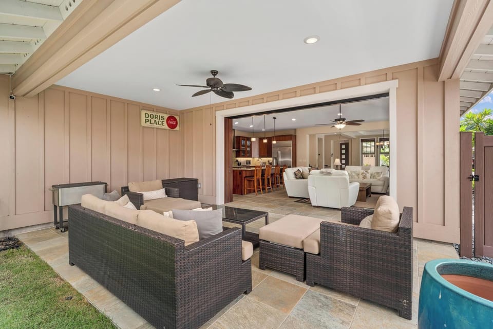 Your private lanai is perfect for morning or evening peace