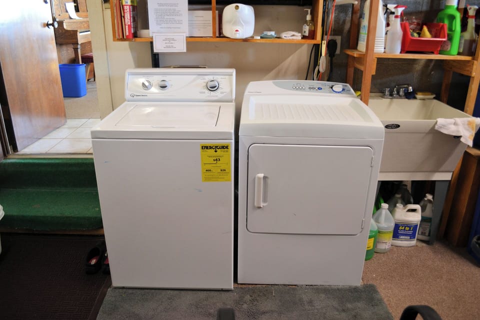 Shared laundry space